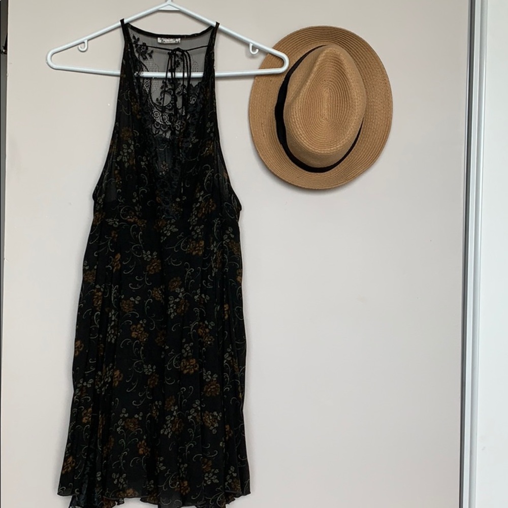 Free people lace slip dress